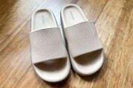 These Inexpensive Slides Are My Go-To House Slippers of 3 Years