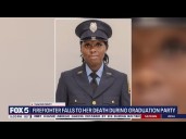 Firefighter falls to her death during graduation party