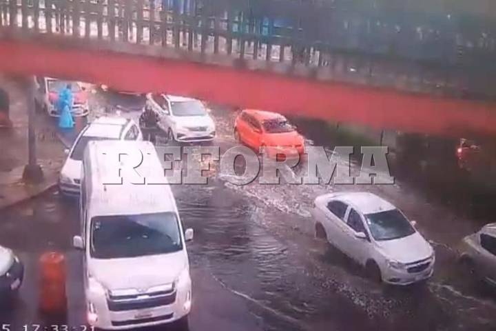 Se registra lluvia fuerte en CDMX;  activan Alerta Púrpura