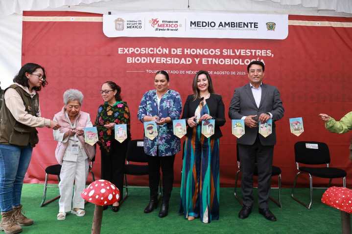 UAEMéx fortalece identidad biocultural con exposiciones de hongos, biodiversidad y etnobiología