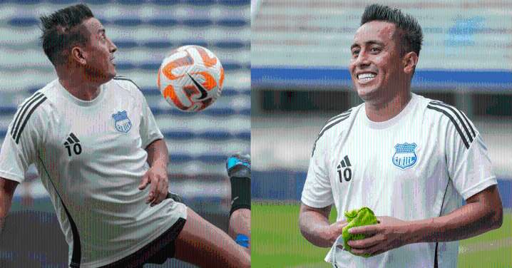 Retorna 'Aladino': Christian Cueva superó lesión y se perfila como titular en Emelec para duelo ante Técnico Universitario