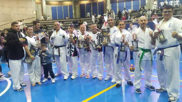 Boyacá brilló en el noveno Torneo Nacional y tercero Internacional de Karate Kyokushin