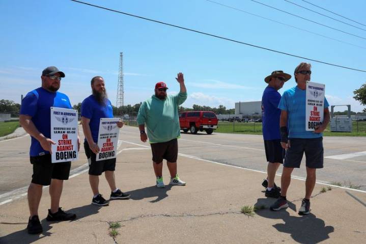 Boeing Defense workers hold out for better deal, keeping fighter jet production idle