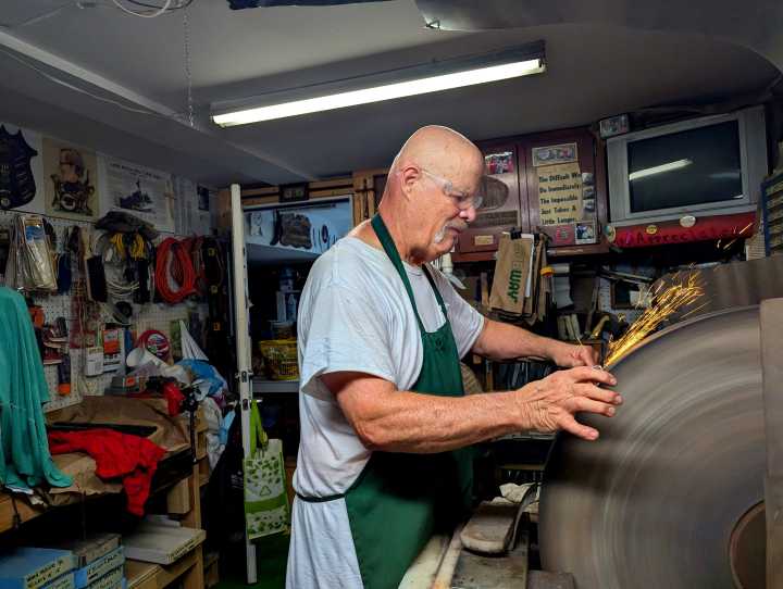 Baltimore Fishbowl | Dan Rodricks: Knife sharpening by Monaldi the Maleta
