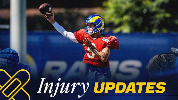 Injury Updates: Rams continue to take things day-by-day with Matthew Stafford, but Sean McVay says QB is trending in 'positive direction' after practicing two days in a row; Willie Lampkin IV to miss 
