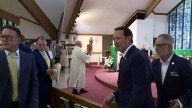Louisiana Gov. Landry honors Katrina victims at memorial service