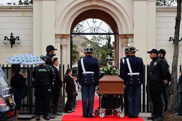 El adiós al Senador Miguel Uribe