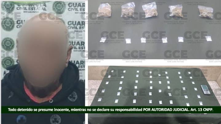 DOS DETENIDOS POR POSESIÓN DE DROGA