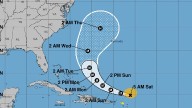 Hurricane Erin Cat 3 in Atlantic. See tracker, path, Florida impact