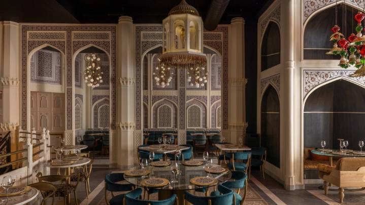 Inside Musaafer's New York Restaurant Location: Photos