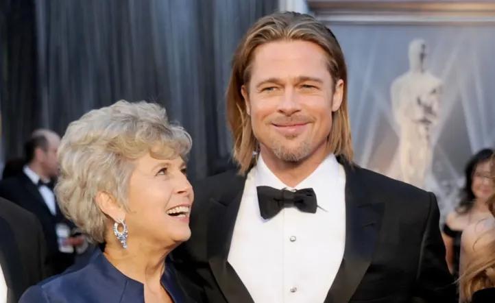El dolor de Brad Pitt por la muerte de su mamá
