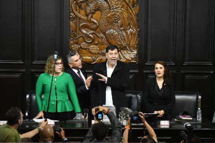 “El provocador fue Noroña”: Zavala critica agresiones