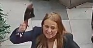 Pictures of women released after carer punched in the face at station