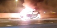 Un choque complicó el tránsito en Panamericana: hay dos heridos y una caja sospechosa bajo investigación