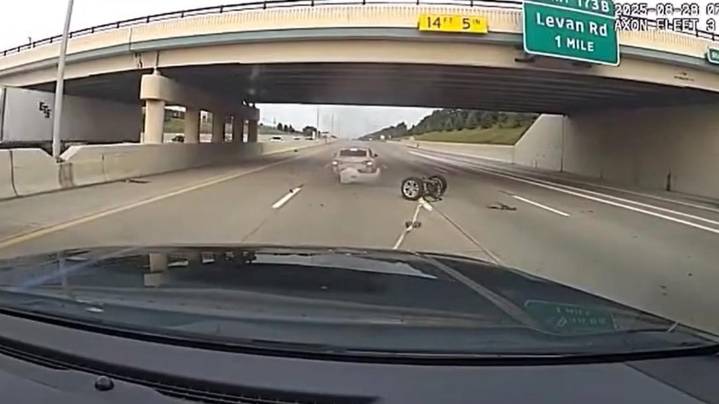 Straight out of James Bond (or Cars 2): Michigan police use 'Grappler' device on allegedly stolen vehicle