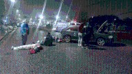 Madrugada accidentada en Quilmes: seis heridos