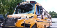 9 students hospitalized after school bus, tanker truck crash in South Carolina