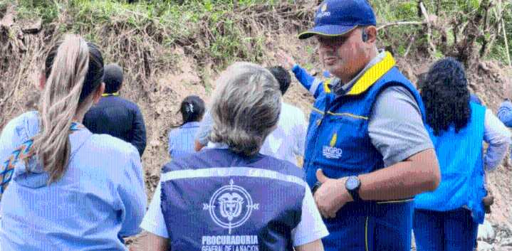 Confirman alto riesgo de nuevos deslizamientos en Quetame, Cundinamarca