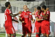 El Benfica se estrena con una victoria en la liga, en la que debuta Richard Ríos