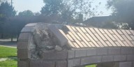 Veterans memorial vandalized in Buhl