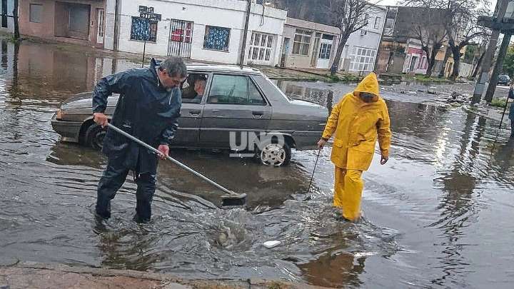 Domingo de lluvias y alertas: cayeron casi 40 milímetros en algunas zonas de la ciudad