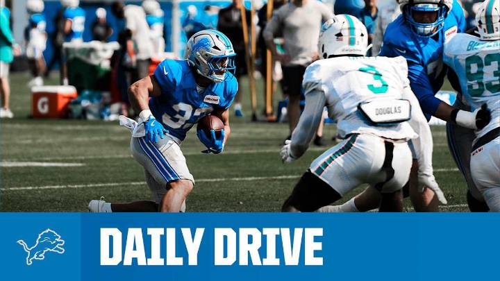 THE DAILY DRIVE: Lions' Sione Vaki ready to put frustrating offseason behind him and show coaches and teammates what he can do