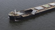 Explosion on cargo ship closes Baltimore shipping channel near site of 2024 bridge collapse