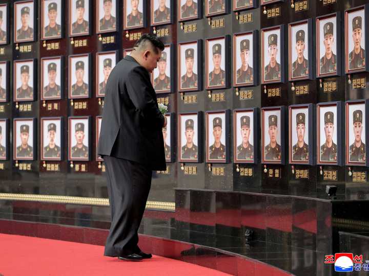 North Korea’s Kim Jong Un hails troops killed in ‘heroic’ war with Ukraine