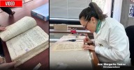 Una obsesiva estudiosa del pasado es quien cuida los documentos más valiosos de la historia de Colombia