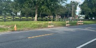 Sinkhole opens in Alachua County near roadway