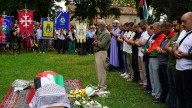 Israel's war conduct is condemned during Italian funeral for Palestinian woman evacuated from Gaza
