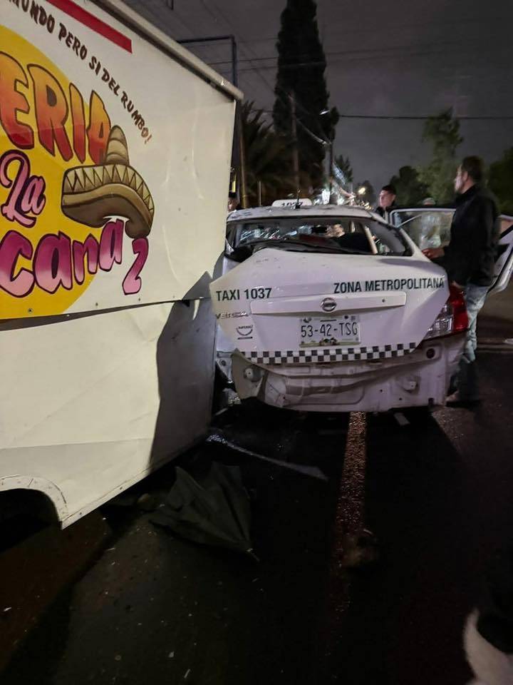 Trágica carambola en la Av. Salk deja un taxista sin vida