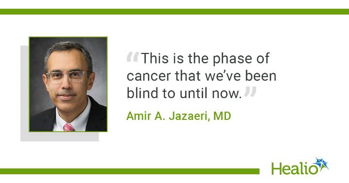Minimal residual disease prognostic for ovarian cancer survival
