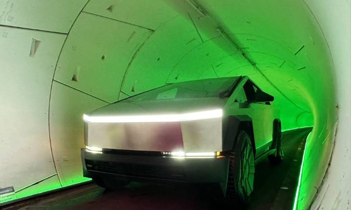 Elon Musk’s Boring Company begins Tesla FSD testing in Las Vegas tunnels