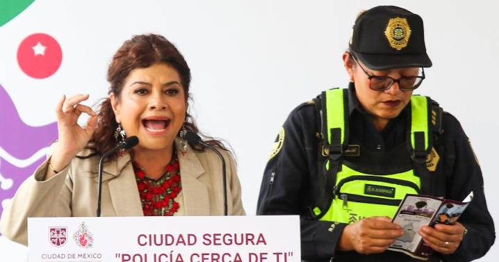 Chilangos ‘palomean’ a Brugada en Seguridad Pública: ¿Cuánto subió su aprobación en dos meses?