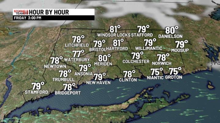 Great weather for weekend activities
