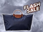 Gilt has Longchamp Le Pliage travel totes and more up to 65% off
