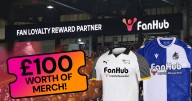 Win 1 of 10 £100 footy kit vouchers with FanHub