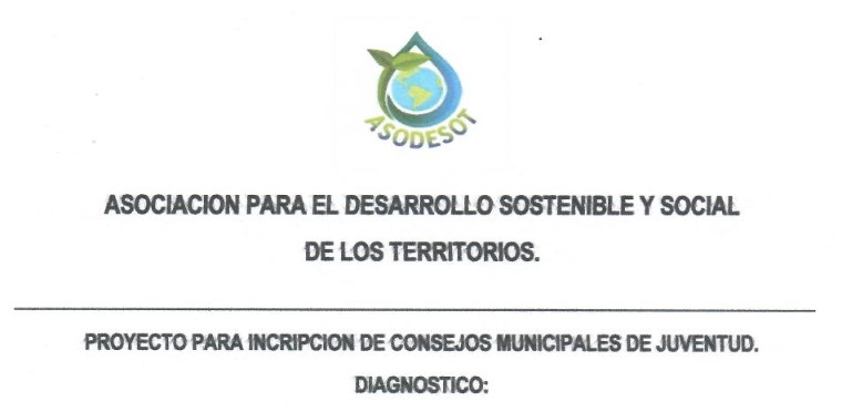 Asodesot presenta propuesta para Consejos Municipales de Juventud con enfoque ambiental en San Francisco