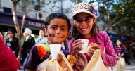 Chocolate, música, premios y más: así festejan los niños su día con GRUPO HUARPE