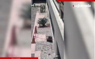 Lluvias provocan socavón en la Cámara de Diputados