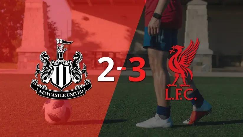 Premier League: Muchas emociones en el triunfo agónico de Liverpool sobre Newcastle United