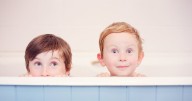 When Are Kids Too Old To Bathe Together?