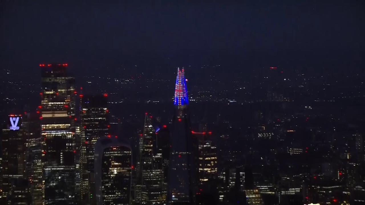 London landmarks lit up to mark 80th anniversary of VJ Day