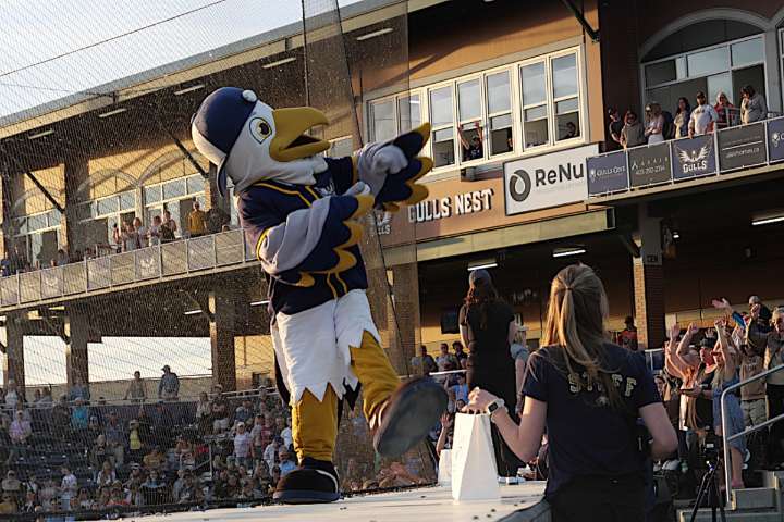 Sylvan Lake Gulls facing off against the Regina Red Sox in the WCBL Finals