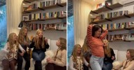 El divertido video de las Trillizas de Oro para anunciar la llegada de su nieto 21