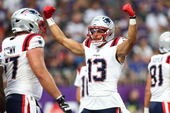 Patriots veteran receiver stands out for his play and trash