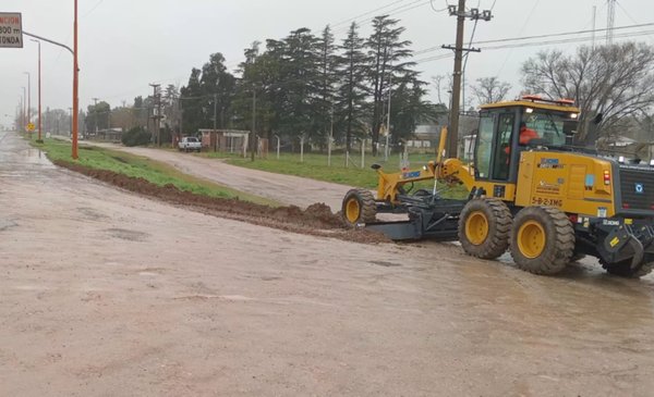 Vialidad realizó trabajos de mantenimiento y reparación en Bahía y la zona