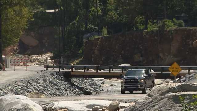 NCDOT to permanently repair road between Chimney Rock, Bat Cave
