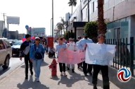 Marchan trabajadores del IMSS, luchan por jubilaciones y pensiones